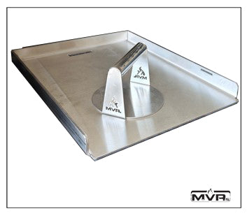 PLANCHA Stainless Steel with Burger Press