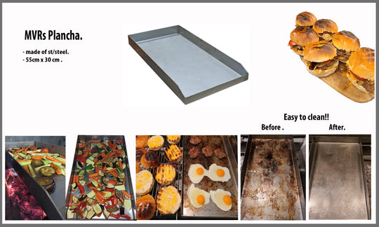 MVRs Plancha Flat Top 30x55