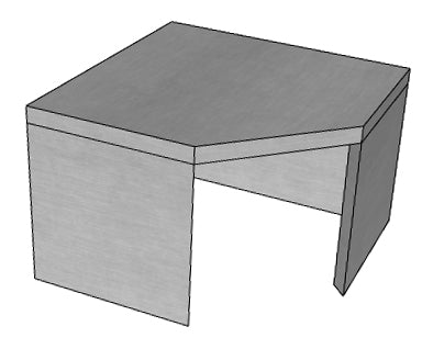 MVRs Precast Concrete Corner Bench