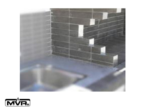 MVRs Masonry BBQ Side St/steel Shape