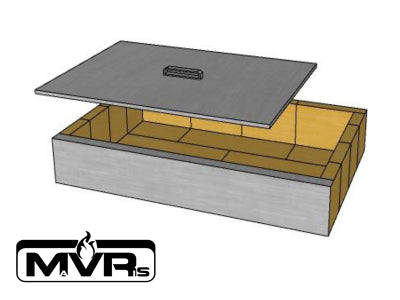 MVRs Masonry BBQ Grill Box