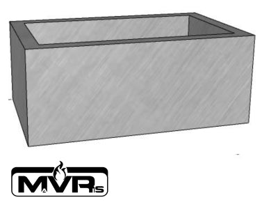 MVRs Masonry BBQ Chimney Extension (A)