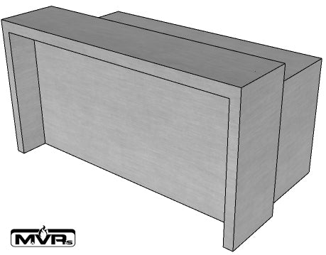 MVRs Precast Concrete Island (Double Layer)